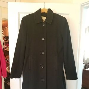 LL Bean wool coat